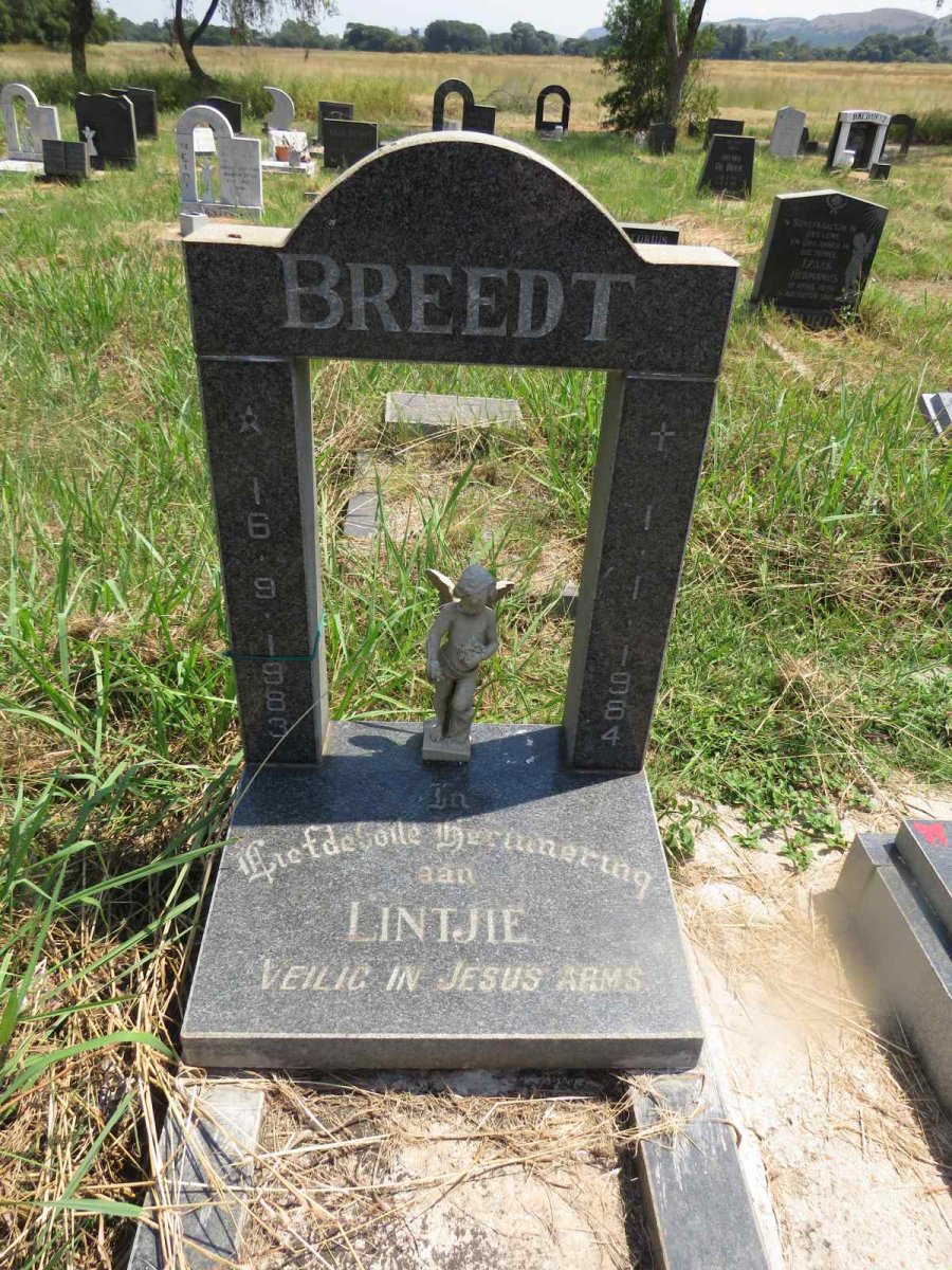 BREEDT Lintjie 1983-1984