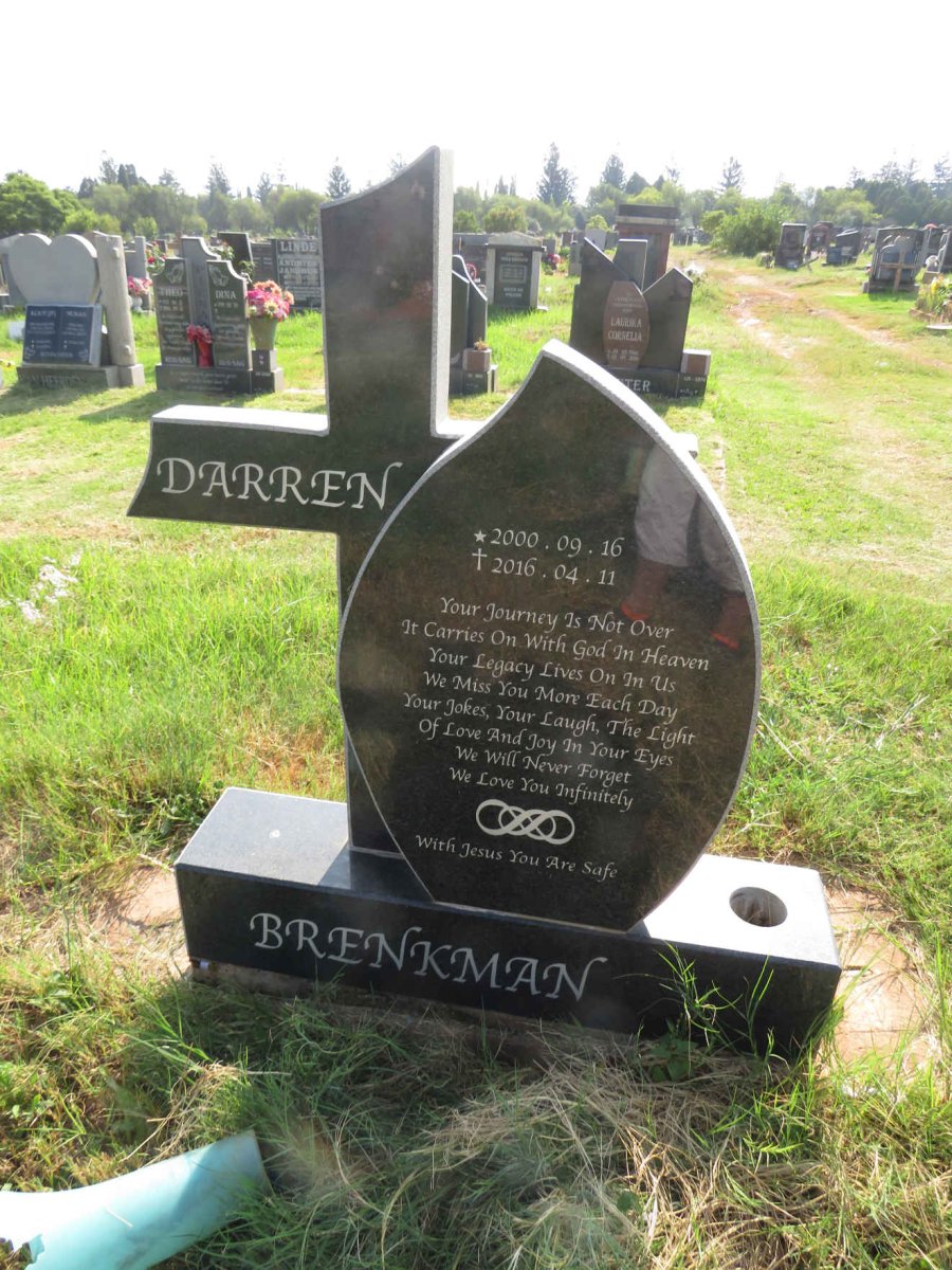 BRENKMAN Darren 2000-2016