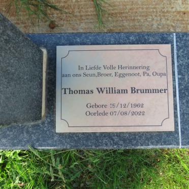 BRUMMER William Ernest 1940-2021 & Cornelia Elizabeth 1940- :: BRUMMER Thomas William 1962-2022 _2