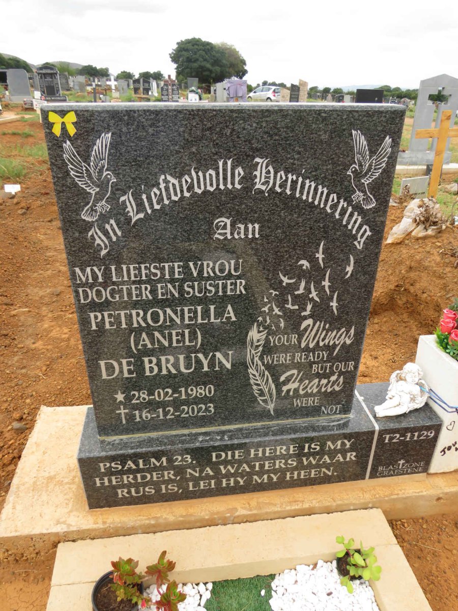 BRUYN Petronella, de 1980-2023