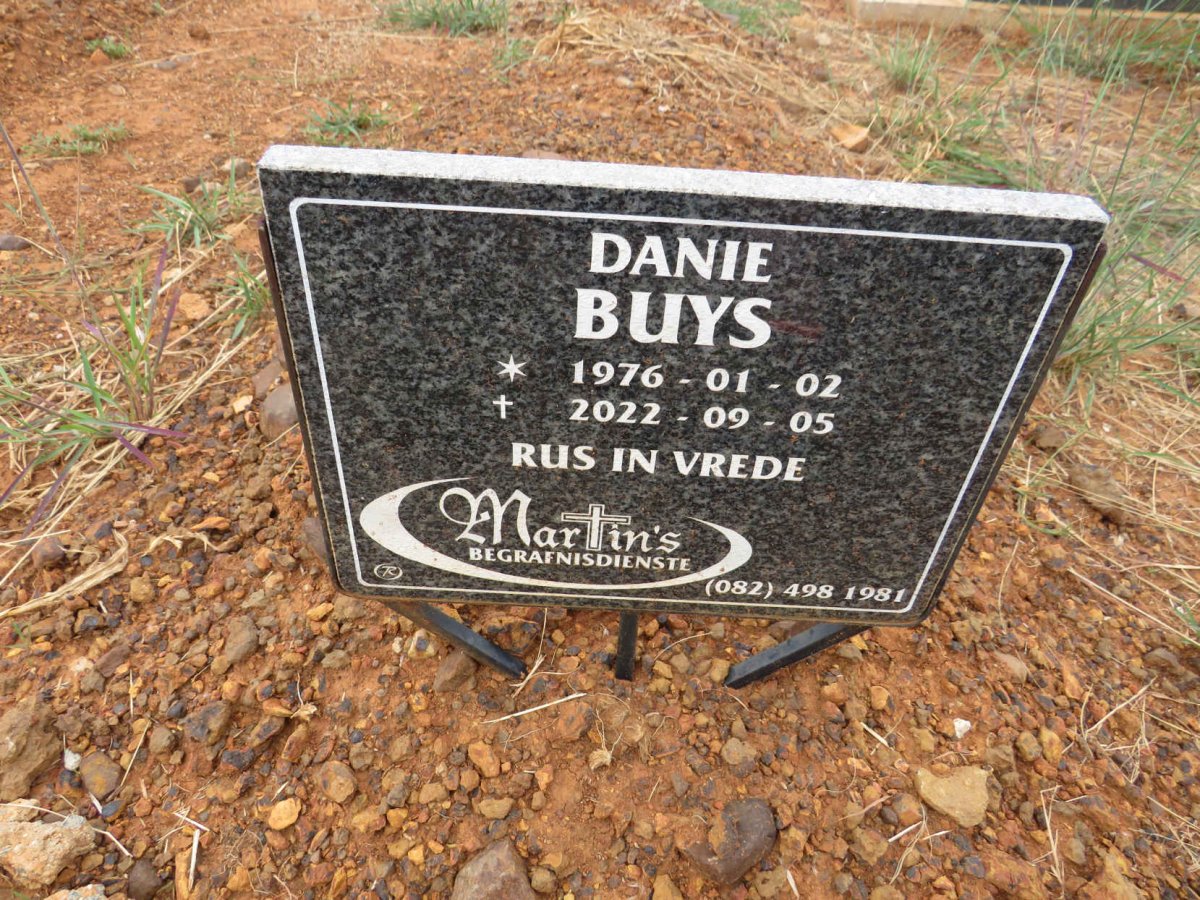 BUYS Danie 1976-2022