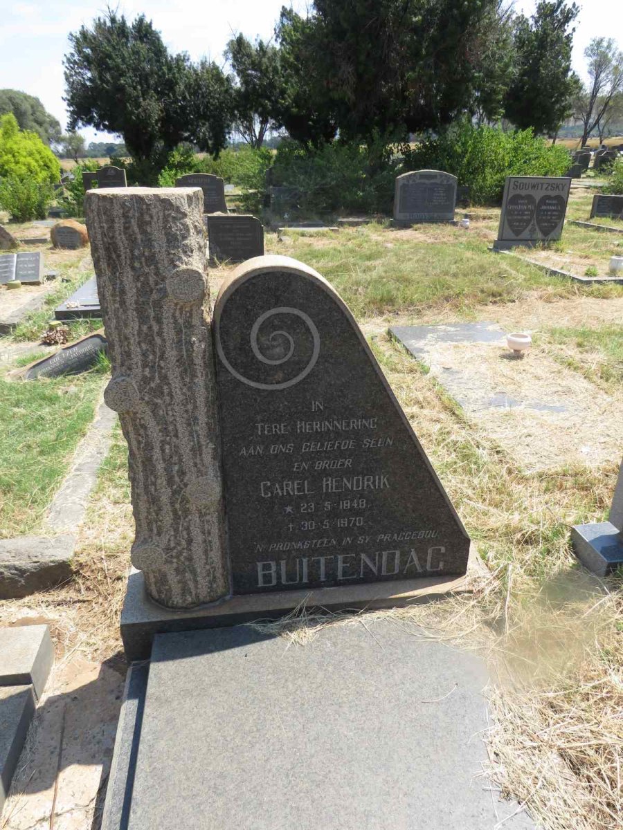 BUITENDAG Carel Hendrik 1948-1970
