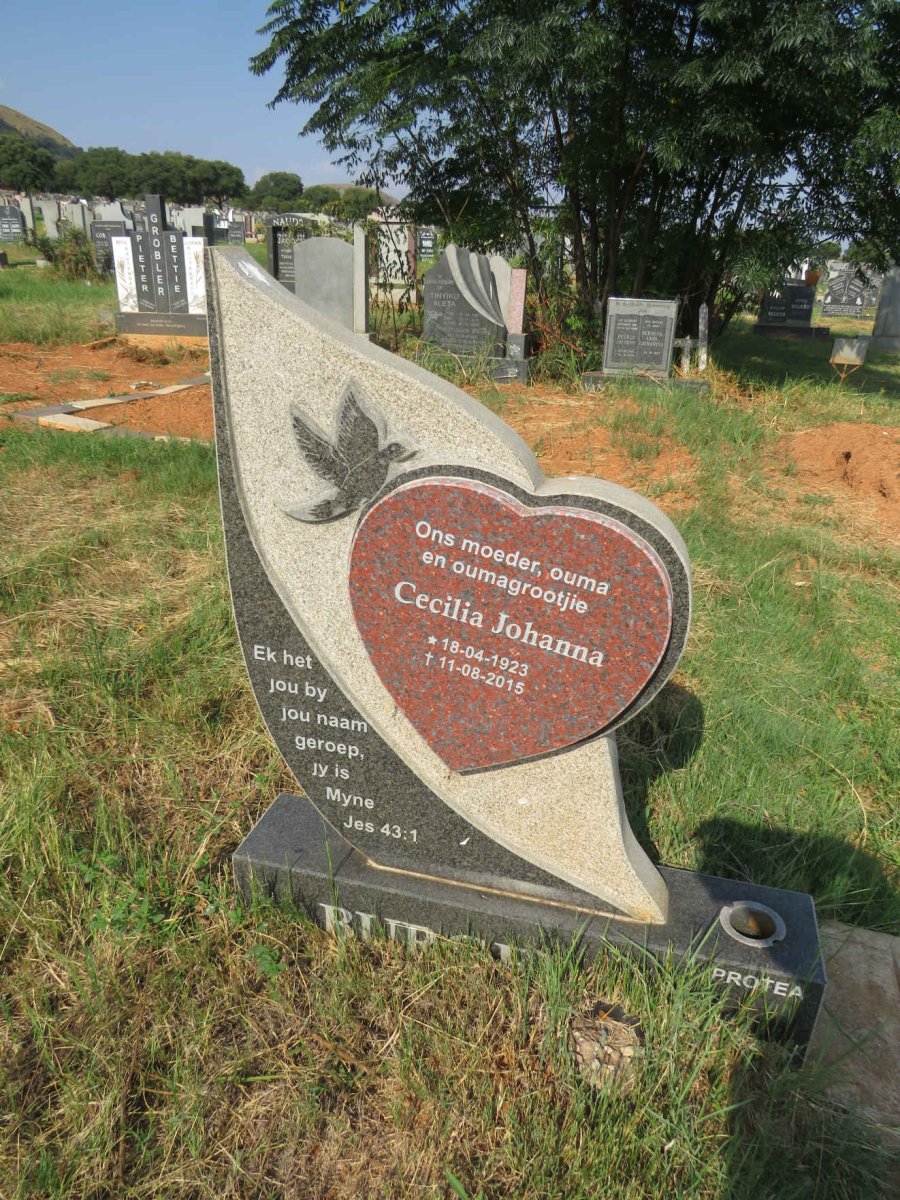 BURGER Cecilia Johanna 1923-2015