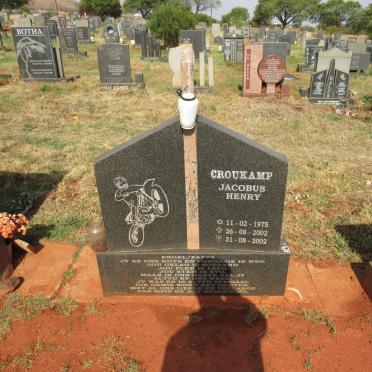 CROUKAMP Jacobus Henry 1975-2002