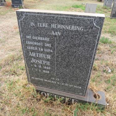 COETZEE Arthur Joseph 1930-1998