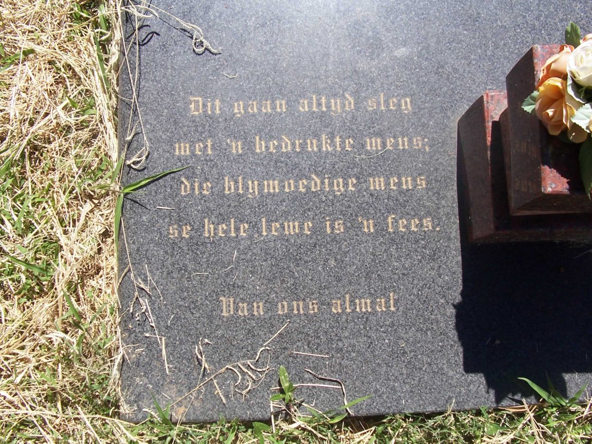 COETZEE Cornelius Gerhardus 1934-1998