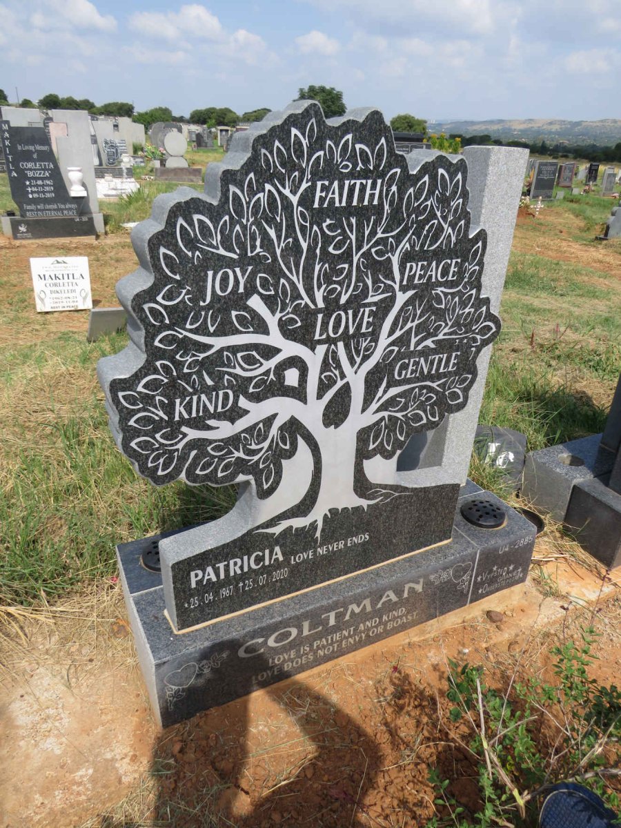COLTMAN Patricia 1967-2020