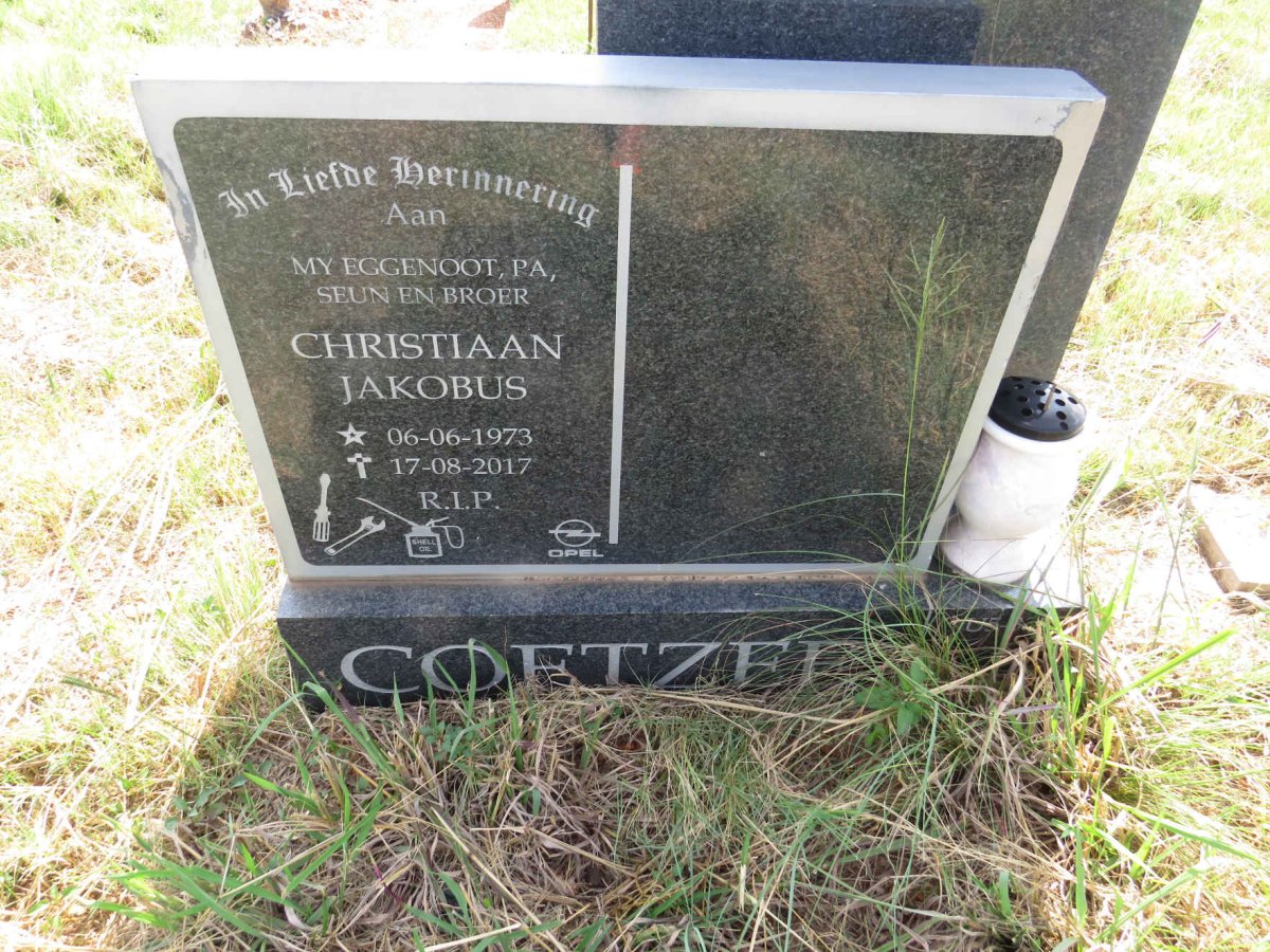 COETZEE Christiaan Jakobus 1973-2017