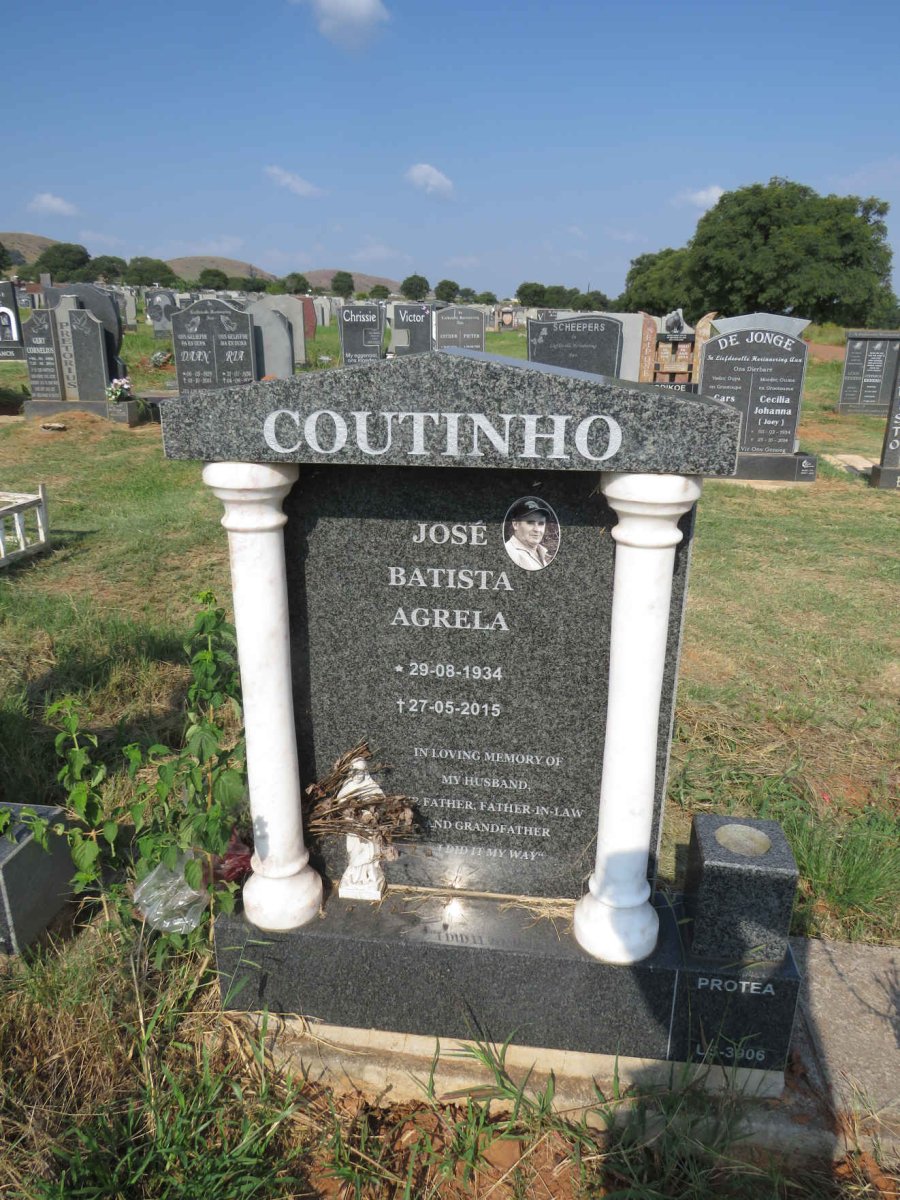 COUTINHO Jose Batista Agrela 1934-2015
