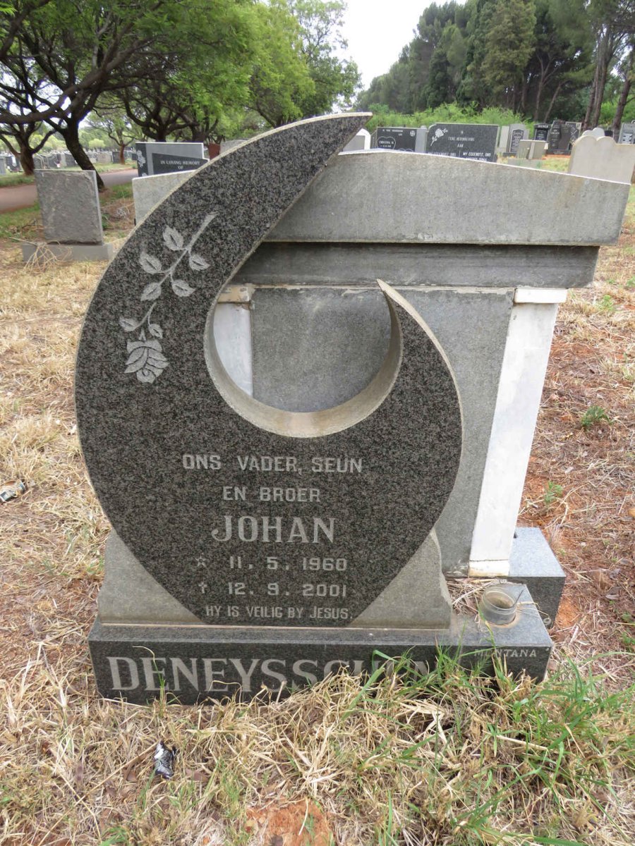 DENEYSSCHEN Johan 1960-2001