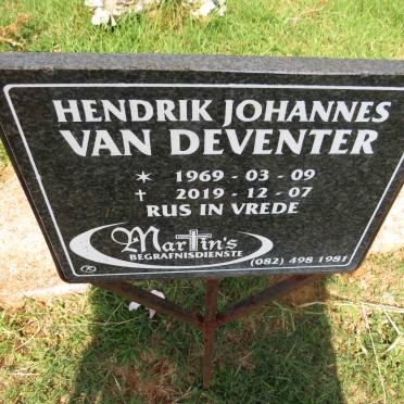DEVENTER Hendrik Johannes, van 1969-2019