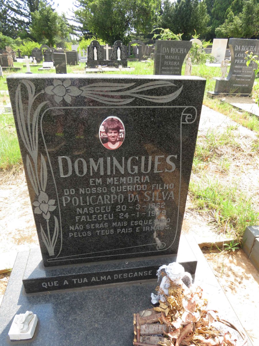 DOMINGUES Policarpo Da Silva 1962-1979