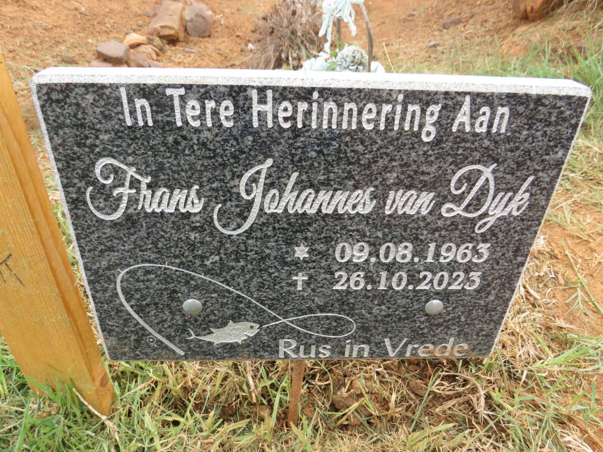 DYK Frans Johannes, van 1963-2023
