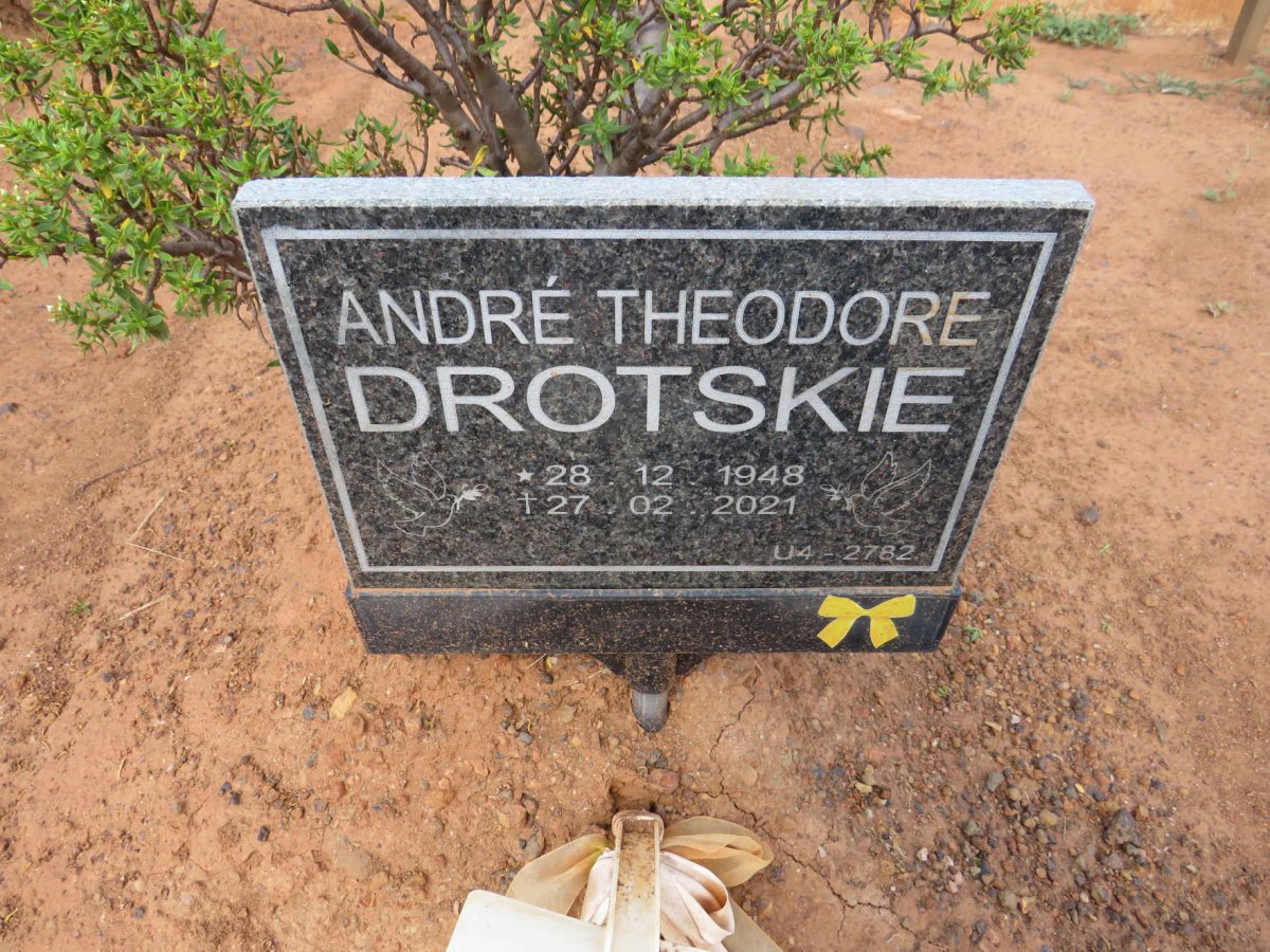 DROTSKIE Andre Theodore 1948-2021