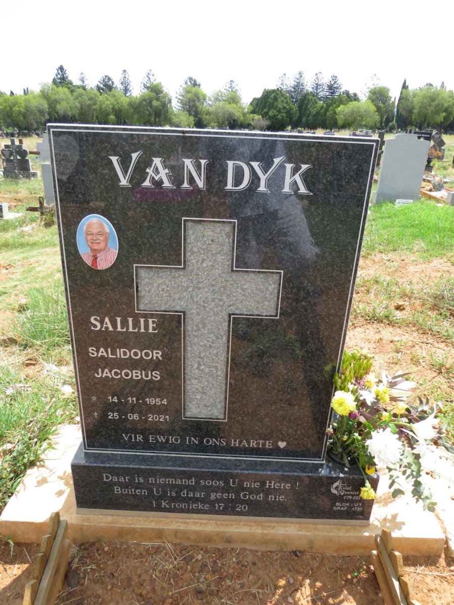DYK Salidoor Jacobus, van 1954-2021