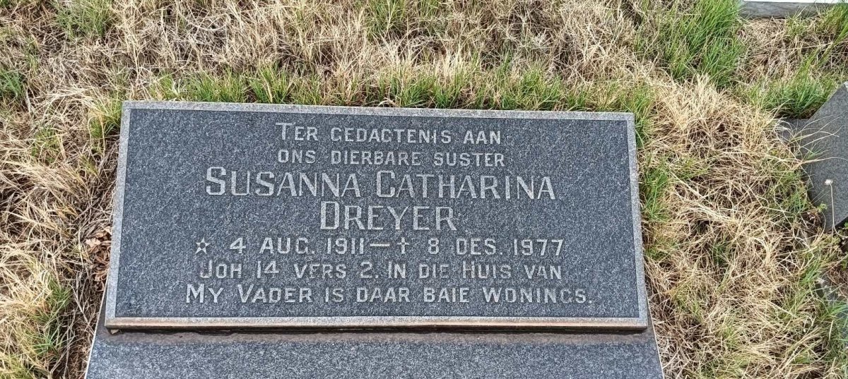 DREYER Susanna Catharina 1911-1977