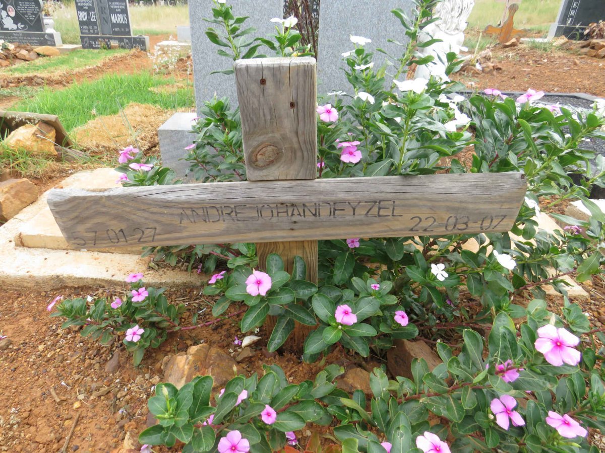 DEYZEL Andre Johan 1957-2022