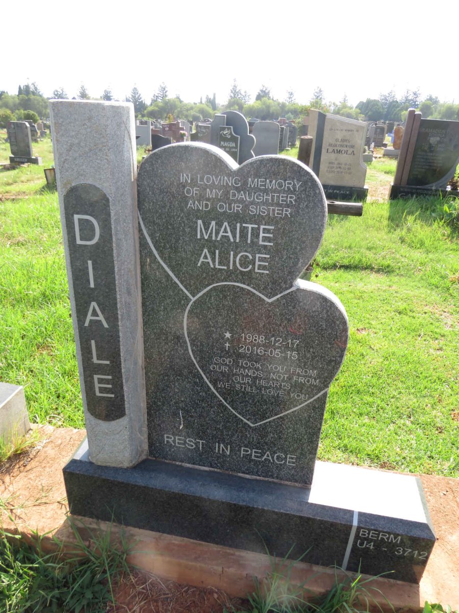 DIALE Maite Alice 1988-2016