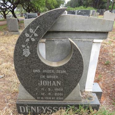 DENEYSSCHEN Johan 1960-2001