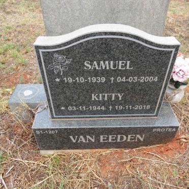 EEDEN Samuel, van 1939-2004 & Kitty 1944-2018