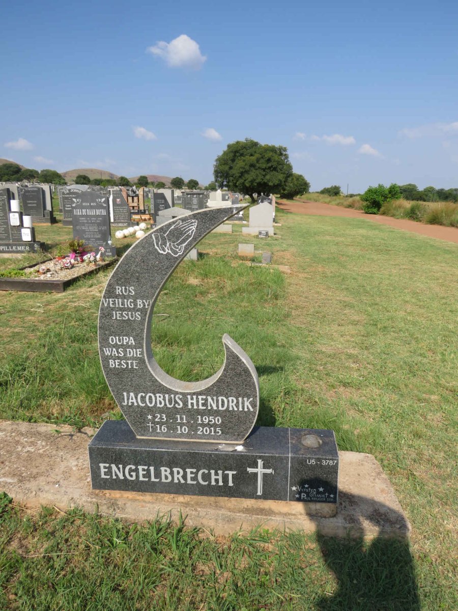 ENGELBRECHT Jacobus Hendrik 1950-2015