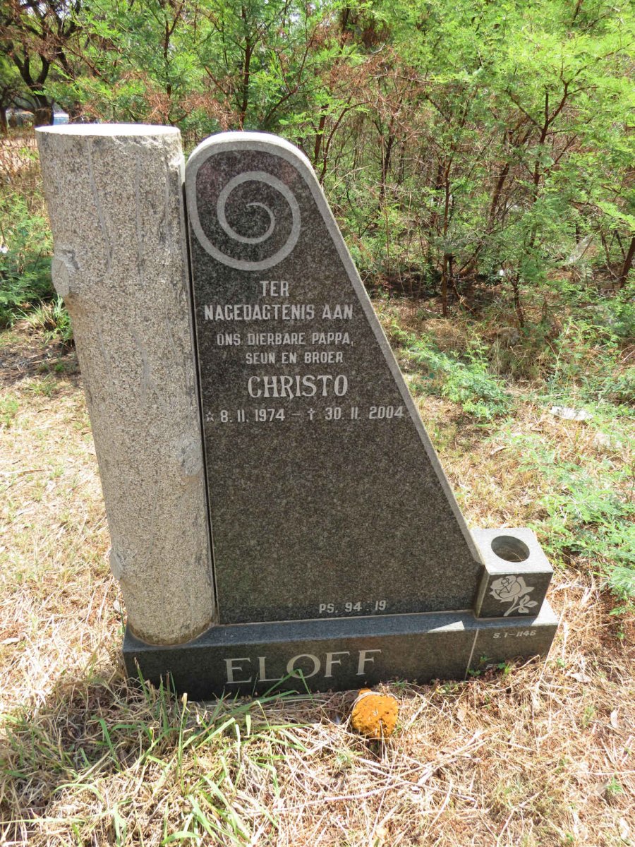 ELOFF Christo 1974-2004