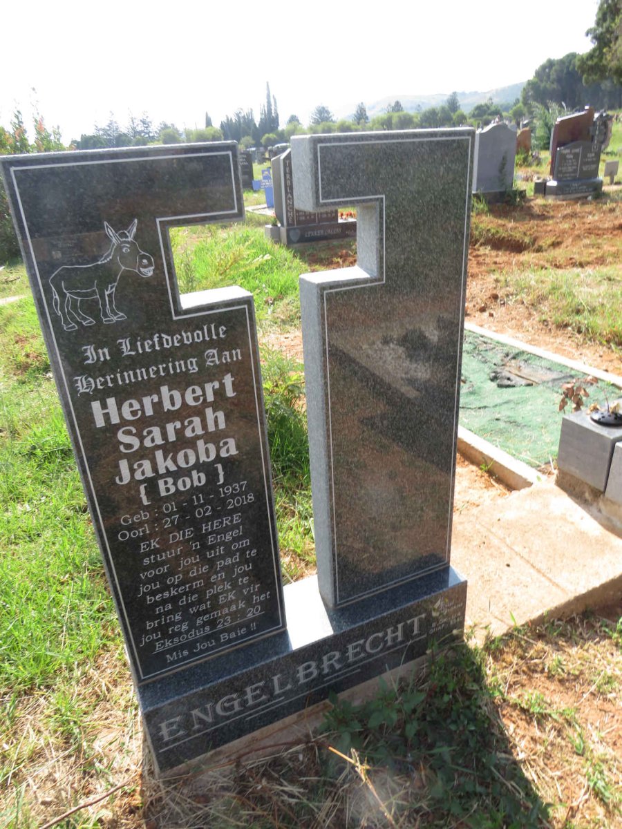 ENGELBRECHT Herbert Sarah Jakoba 1937-2018