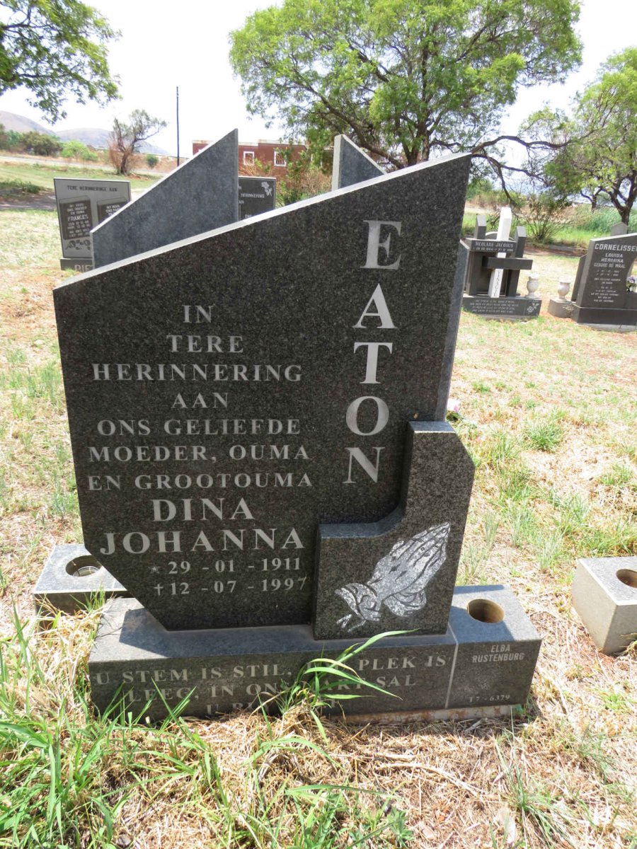 EATON Dina Johanna 1911-1997
