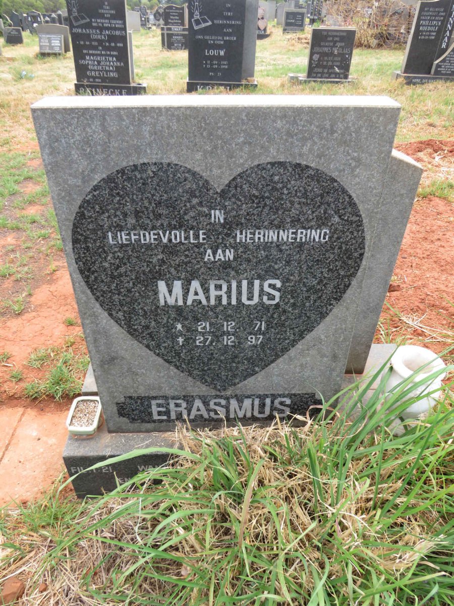 ERASMUS Marius 1971-1997