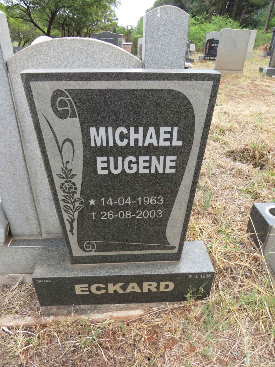 ECKARD Michael Eugene 1963-2003