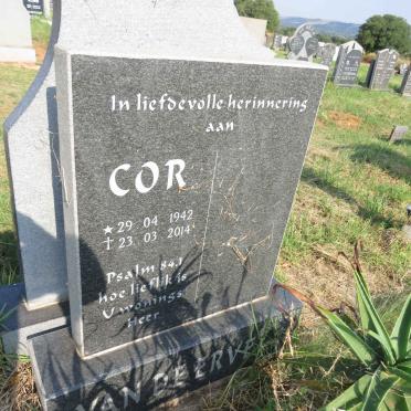 ERVE Cor, van de 1942-2014