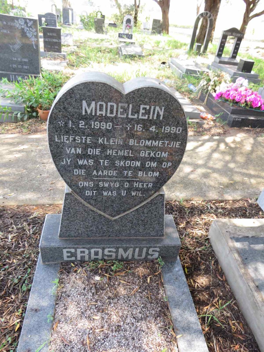 ERASMUS Madelein 1990-1990