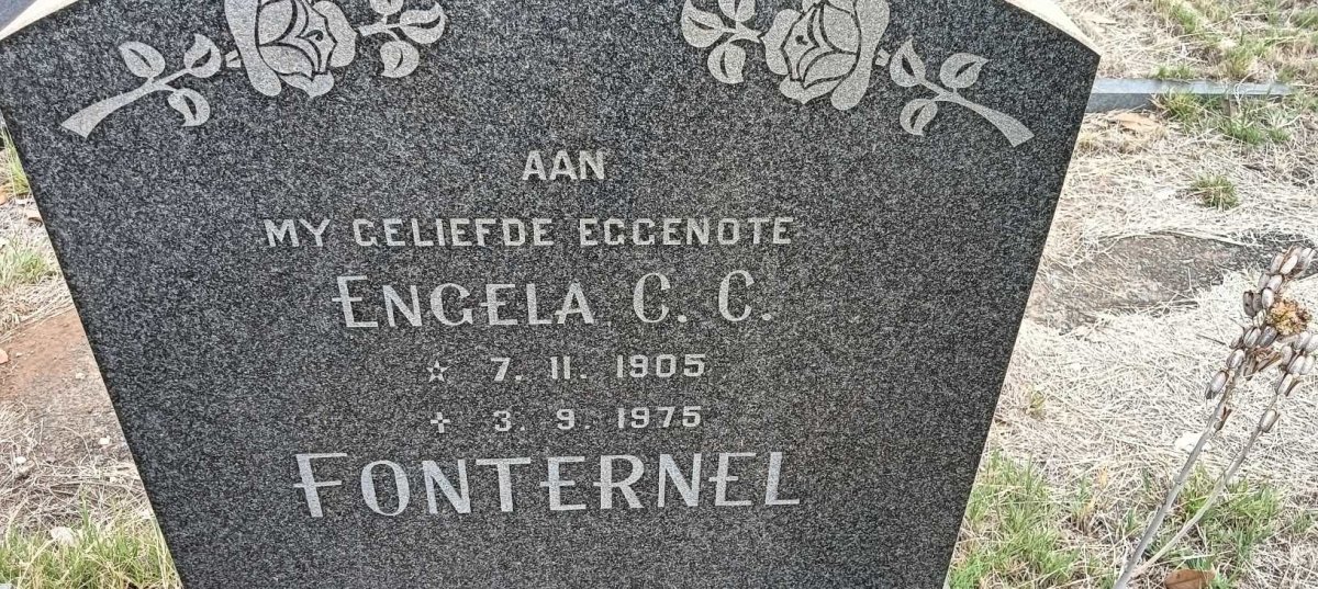 FONTERNEL Engela C.C. 1905-1975