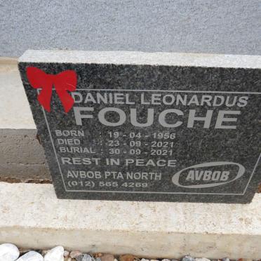 FOUCHE Daniel Leonardus 1956-2021