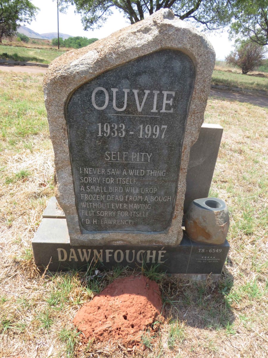 FOUCHE Dawn 1933-1997