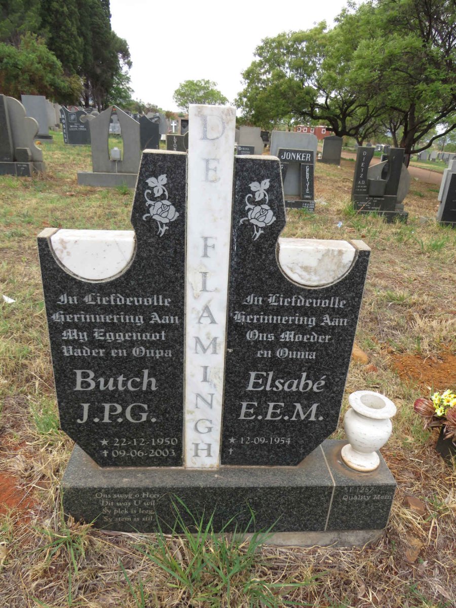 FLAMINGH J.P.G., de 1950-2001 & E.E.M. 1954-