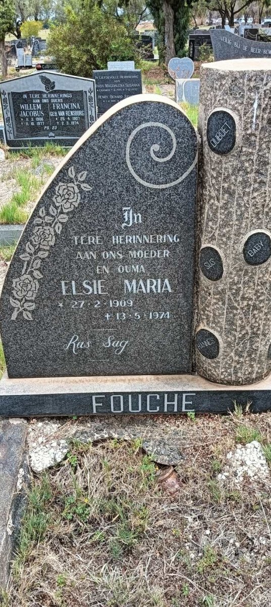 FOUCHE Elsie Maria 1909-1974