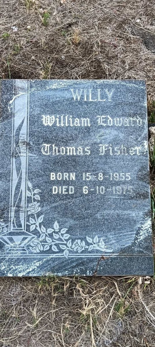 FISHER William Edward Thomas 1955-1975