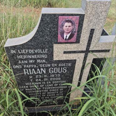 GOUS Riaan 1973-2008