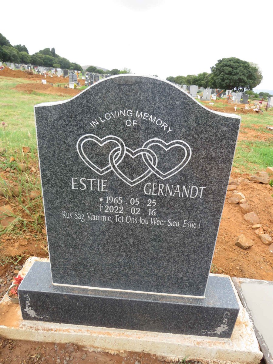 GERNANDT Estie 1965-2022