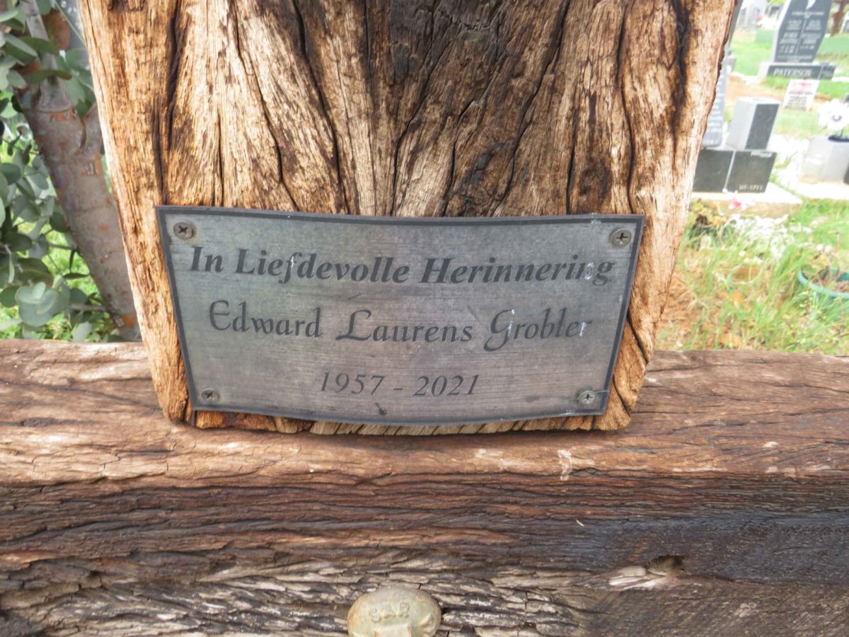GROBLER Edward Laurens 1957-2021