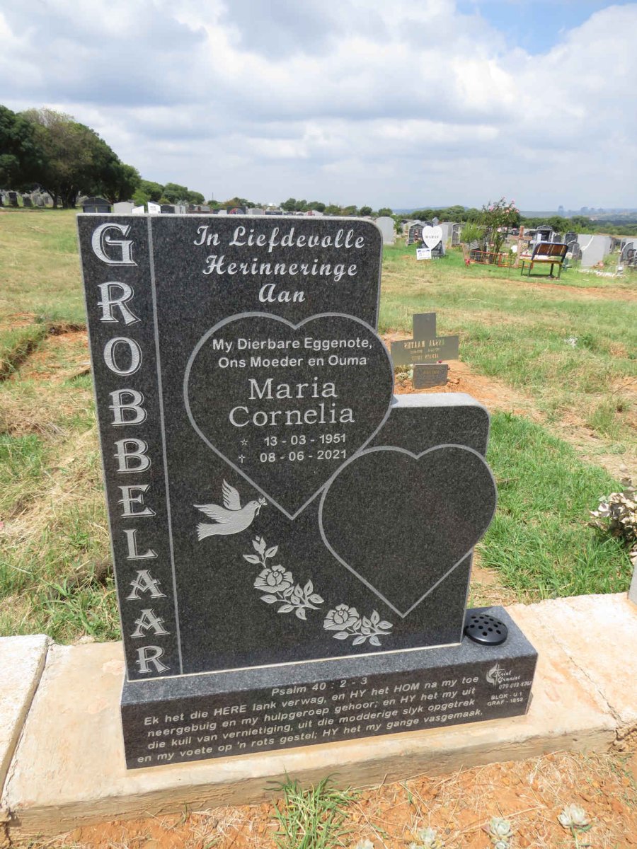 GROBBELAAR Maria Cornelia 1951-2021