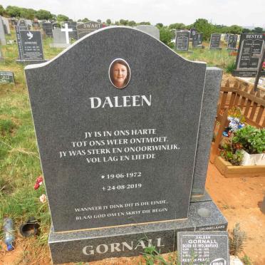 GORNALL Daleen nee WOLMARANS 1972-2019