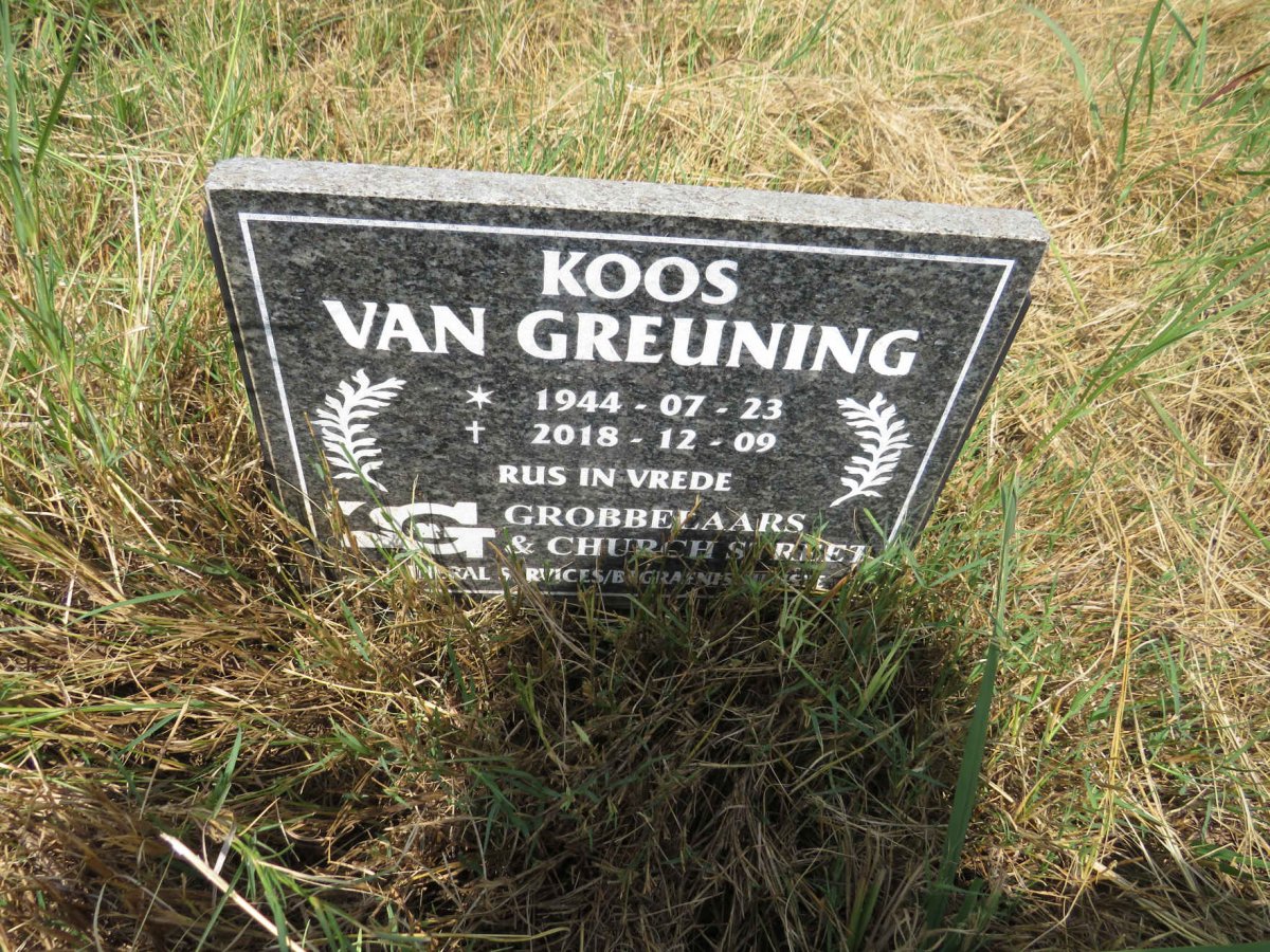 GREUNING Jacobus Daniel, van 1944-2018 & Maria Magdalena RAS 1945- _2