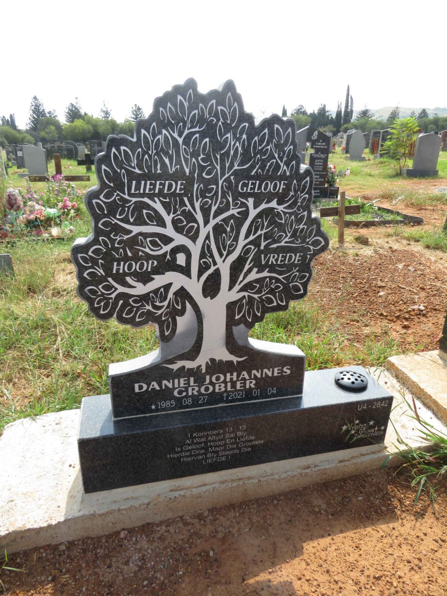 GROBLER Daniel Johannes 1985-2021