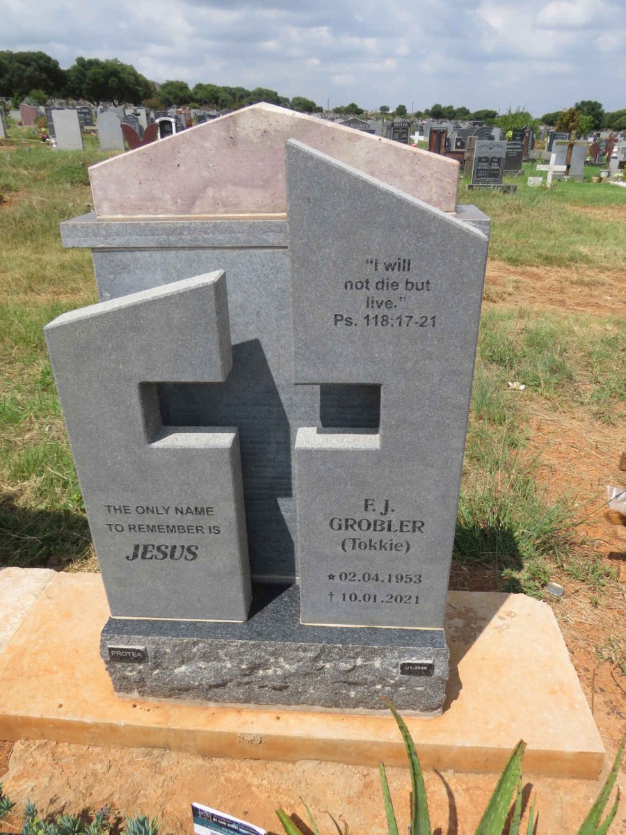 GROBLER F.J. 1953-2021