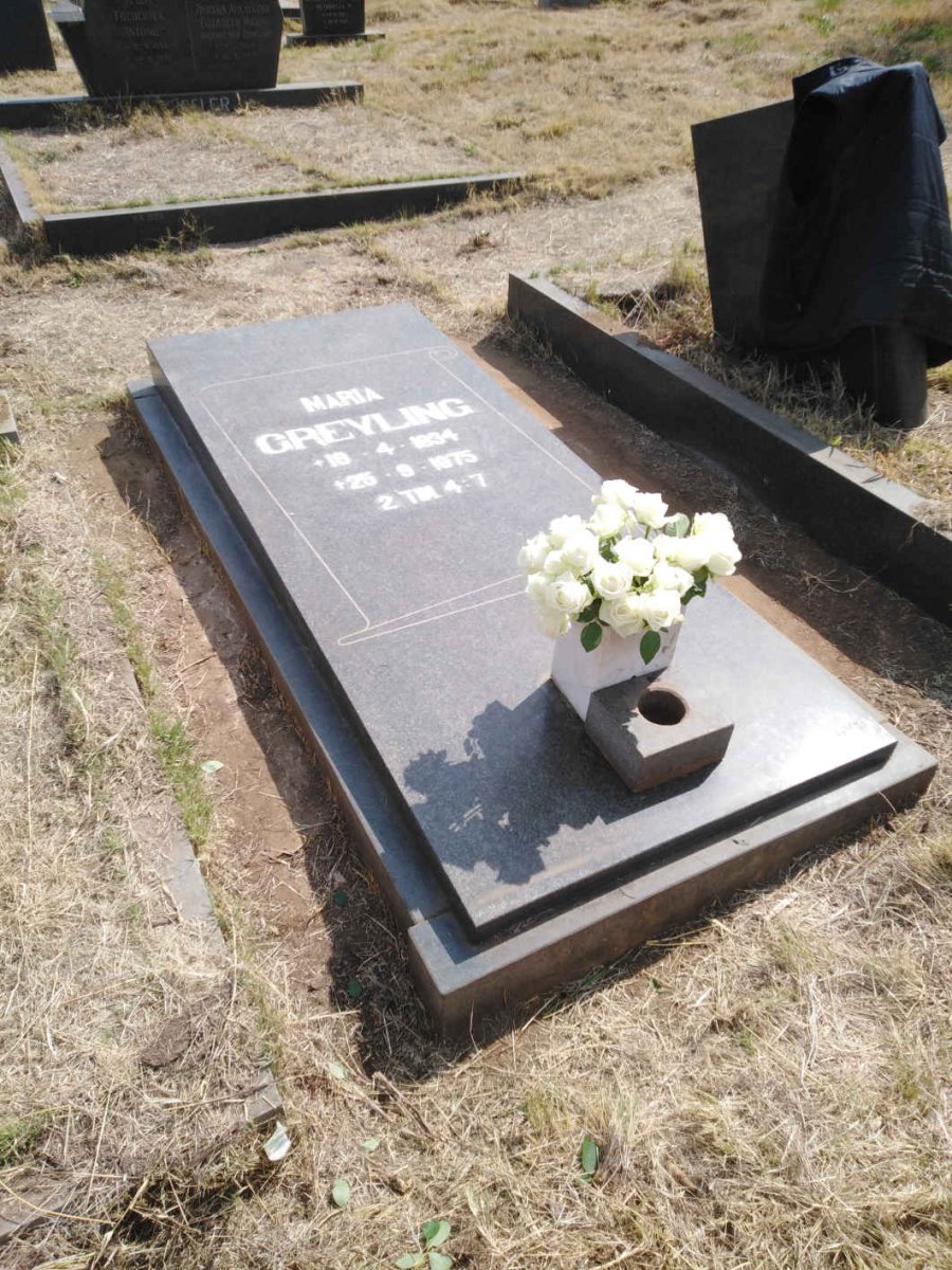 GREYLING Maria 1934-1975