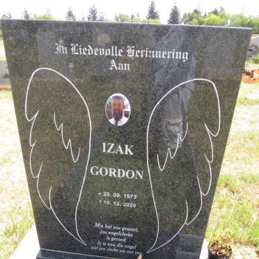 GORDON Izak 1973-2020