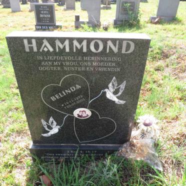 HAMMOND Belinda 1973-2003 