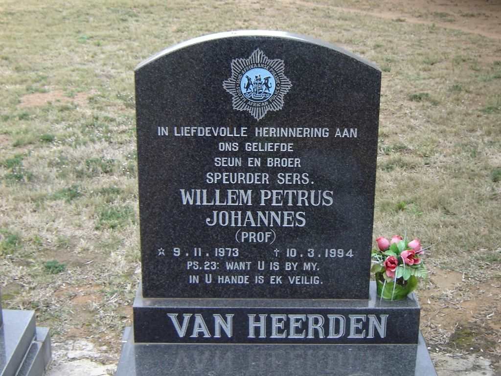 HEERDEN Willem Petrus Johannes, van 1973-1994